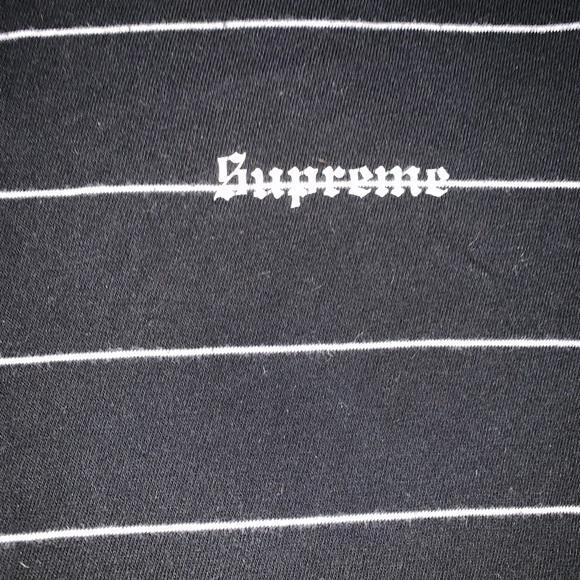 Supreme Pinstripe tee - Picture 2 of 6